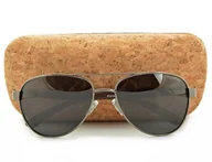 Okulary korekcyjne, oprawki, szkła - Pilotki Przeciwsłoneczne Polaryzacyjne POL-83D - miniaturka - grafika 1