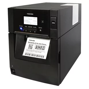 TOSHIBA Półprzemysłowa drukarka BA410 BA410T-TS12-QM-S - Drukarki kart i etykiet - miniaturka - grafika 1