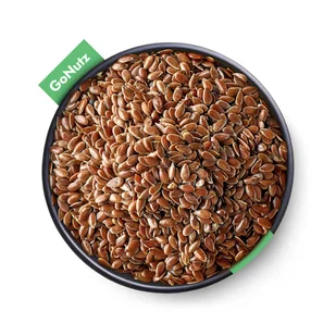 GONUTZ Siemię lniane brązowe 1kg - Ziarna i nasiona roślin strączkowych - miniaturka - grafika 1