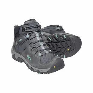 Buty trekkingowe damskie KEEN STEENS MID WP - Buty trekkingowe damskie - miniaturka - grafika 2