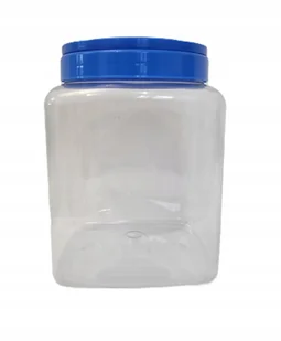 SŁOIK PLASTIKOWY na cukierki, przyprawy, susze 2,5L PET POJEMNIK spożywczy - Pojemniki kuchenne SŁOIK PLASTIKOWY na cukierki, przyprawy, susze 2,5L PET POJEMNIK spożywczy - Pojemniki kuchenne - miniaturka - grafika 1