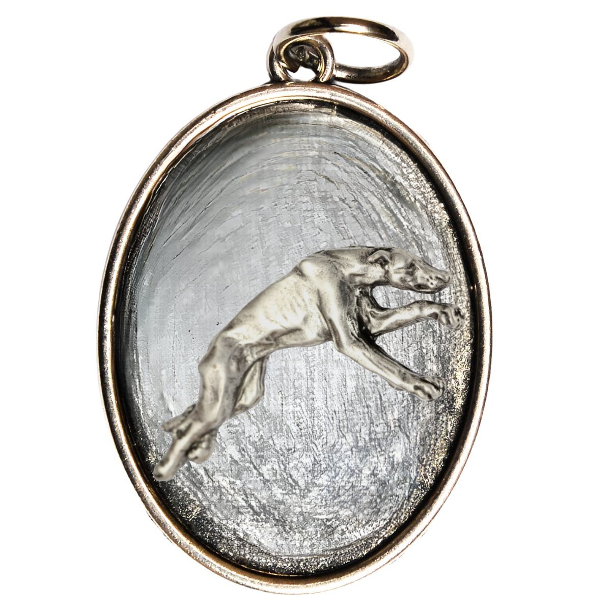 Greyhound, Chart angielski - naszyjnik z psem, wisiorek dla psiej mamy, unikatowa biżuteria marki Art-Dog