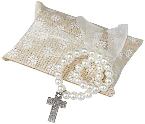 Mopec KD716 etui bransoletka z tkaniny perłowej i krzyżowej, z 5 cukierkami, wielokolorowe, 8,5 x 22 cm