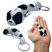 Breloki - Ruchomy Brelok - Pies Shih Tzu, ShihTzu, Brelok do Kluczy - miniaturka - grafika 1