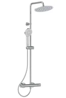 Zestawy prysznicowe - Ideal Standard CeraTherm - Zestaw prysznicowy z termostatem, średnica 25 cm, 3 dysze, chrom A7565AA - miniaturka - grafika 1