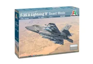 Modele do sklejania - F-35A Lightning II (CTOL) Beast Mode 1:72 Italeri 1464 - miniaturka - grafika 1