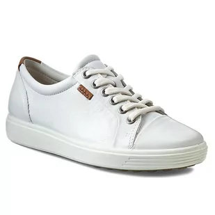 Sneakersy ECCO - Soft 7 Ladies 43000301007  White - Sneakersy damskie - miniaturka - grafika 1