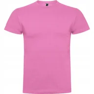 Koszulki męskie - T-shirt Męski Bawełniany Koszulka męska ROLY Braco CA6550 GUM PINK S - miniaturka - grafika 1