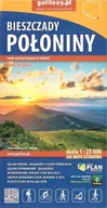 Obcojęzyczne przewodniki, mapy i atlasy - Mapa turystyczna - Bieszczady, Połoniny - książka - miniaturka - grafika 1