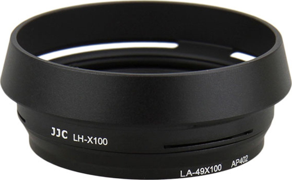 Osłona na obiektyw JJC Osłona przeciwsłoneczna JJC LH-JX100 Black z adapterem montażowym