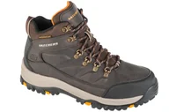 Buty trekkingowe męskie - Buty trekkingowe męskie Skechers Buty trekkingowe turystyczne męskie Relment-Daggett brązowe 204642 CHOC 47,5 - miniaturka - grafika 1