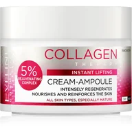 Kremy do twarzy - EVELINE Collagen Therapy Krem - ampułka 50 ml - miniaturka - grafika 1
