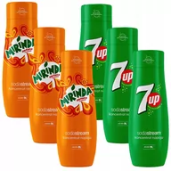 Syropy i koncentraty owocowe - Syropy do saturatora Sodastream Mirinda x3 7UP x3 - miniaturka - grafika 1