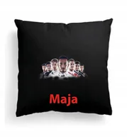 Poduszki dekoracyjne - Foto Poduszka Czarna Ferrari Formuła 1 f1 + IMIĘ 2 - miniaturka - grafika 1