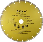 Tarcze do pił - Geko Tarcza diam.300x8x32mm segment PROFI 10 - miniaturka - grafika 1