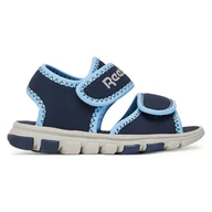 Buty dla chłopców - Reebok CP92-26028(III)CH Granatowy - miniaturka - grafika 1