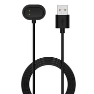 Akcesoria do smartwatchy - ładowarka kabel do Realme Band 2 czarna - miniaturka - grafika 1