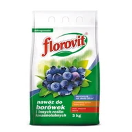 Nawozy ogrodnicze - Nawóz do borówek i innych kwaśnolubnych roślin worek 3 kg Florovit - miniaturka - grafika 1