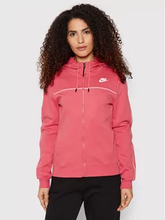 Bluzy damskie - Nike Bluza Sportswear Millenium CZ8338 Różowy Regular Fit - grafika 1