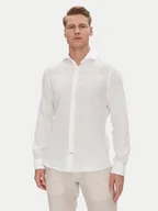 Koszule męskie - JOOP! Koszula 17 JSH-146Pai-W 30046075 Biały Slim Fit - miniaturka - grafika 1