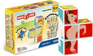 Klocki - Magicube, klocki magnetyczne Zwierzęta domowe, G132 - miniaturka - grafika 1