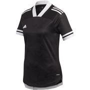 Koszulki i topy damskie - Koszulka damska adidas Condivo 20 Jersey czarna FT7245 - miniaturka - grafika 1