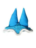 Maskotki i pluszaki - Niebieskie nauszniki dla Hobby Horse - miniaturka - grafika 1