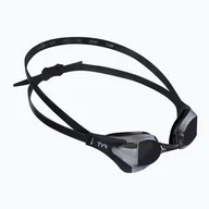 Maski do nurkowania - Okulary do pływania TYR Tracer-X RZR Mirrored Racing silver/black - miniaturka - grafika 1