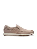 Półbuty męskie - Clarks Skórzane slippersy "Sailview Step" w kolorze beżowym - miniaturka - grafika 1