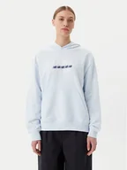 Bluzy damskie - New Balance Bluza Sport Graphic WT51519 Niebieski Relaxed Fit - miniaturka - grafika 1