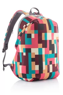 XD Design Plecak na lapotp Bobby Soft Geometric - Torby na laptopy - miniaturka - grafika 3
