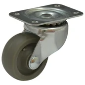 Zawiasy, okucia i inne akcesoria - Kółko meblowe kauczukowe 32 mm/12 kg obrotowe - miniaturka - grafika 1