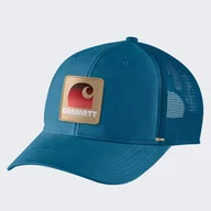 Czapki męskie - Czapka z daszkiem Carhartt Canvas Mesh-Back Crafted - miniaturka - grafika 1