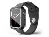 Akcesoria do smartwatchy - NEXT ONE Etui ochronne Shield Apple Watch 45 mm black - miniaturka - grafika 1