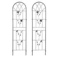 Pozostałe akcesoria do uprawy roślin - 2x Podpórka do roślin 190x55 cm - wzór ptaków - Cultivo - miniaturka - grafika 1