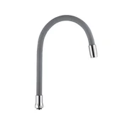 Akcesoria do armatury i ceramiki - Kuchinox Elza wylewka do baterii kuchennej elastyczna szara CWE961D - miniaturka - grafika 1