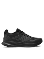 Buty dla dziewczynek - adidas Sneakersy Runfalcon 5 J IE8586 Czarny - miniaturka - grafika 1