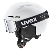 Kaski narciarskie - Kask narciarski Uvex Viti Set 56/S/317/14/03 Biały - miniaturka - grafika 1