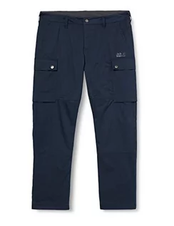 Spodnie męskie - Jack Wolfskin Jack Wolfskin Męskie spodnie Arctic Road Cargo M niebieski niebieski (Night Blue) 48 1505761-1010048 - grafika 1