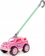 Jeździki dla dzieci - Polesie AUTO DO PCHANIA 65CM LEGIONISTA Z RACZKA ROZ P12 - miniaturka - grafika 1