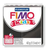 Akcesoria rzeźbiarskie - Staedtler Masa termoutwardzalna FIMO Kids 42g czarny AA014STD - miniaturka - grafika 1