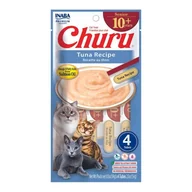 Przysmaki dla kotów - INABA CAT CHURU SENIOR TUNA przysmak dla kota 4x14g (56g) - miniaturka - grafika 1