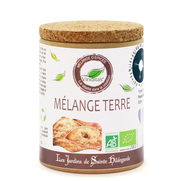 Przyprawy i zioła - Mieszanka przypraw element Ziemi 50g Bio* / Les Jardins de Sainte-Hildegarde
