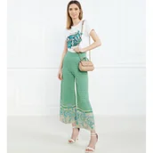 Spodnie damskie - Liu Jo Spodnie Maglia | Tapered - miniaturka - grafika 1