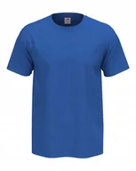 Koszulki męskie - Koszulka męska T-shirt Stedman Comfort-T Bright Royal DUŻY ROZMIAR 4XL - miniaturka - grafika 1