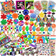 Figurki dla dzieci - WYPEŁNIACZ DO PREZENTÓW 120x DLA DZIECI UPOMINKI DROBNE URODZINY PINIATA - miniaturka - grafika 1