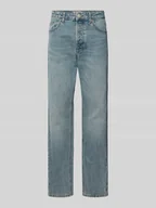 Spodnie męskie - Jeansy o kroju tapered fit z mieszanki bawełny model ‘YOKE’ - miniaturka - grafika 1