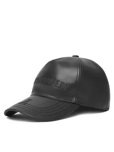 Patrizia Pepe Czapka z daszkiem 2F0096/E005-K103 Czarny - Czapki damskie - miniaturka - grafika 1