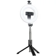 Selfie stick - Uchwyt selfie XO Tripod SS12 Czarny - miniaturka - grafika 1