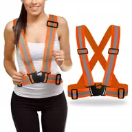 Odzież robocza - SZELKI ODBLASKOWE UNIWERSALNE KAMIZELKA OSTRZEGAWCZA DROGOWA ELASTYCZNE - miniaturka - grafika 1